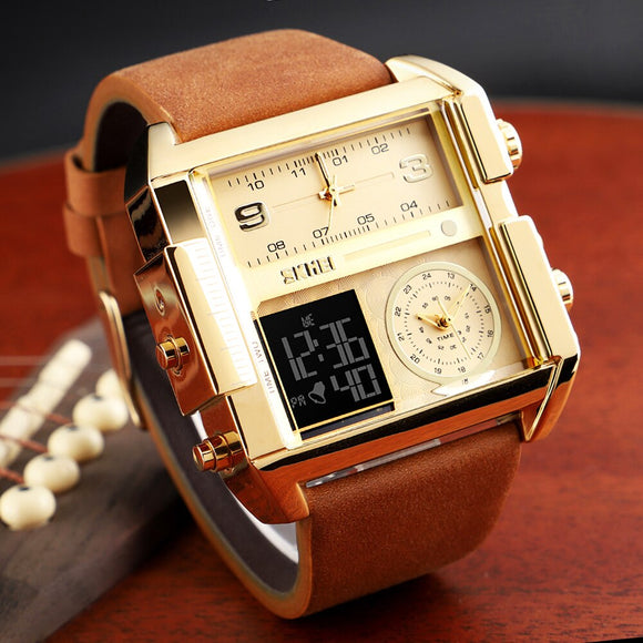 Top Luxury Brand Wristwatch Men Quartz Digital Watches